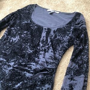Diane Von Furstenberg Long Sleeve Top